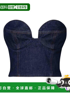 MAGDA BUTRYM 女士背心吊带 104722000NAVY SS2025