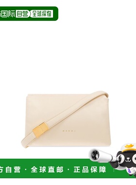 潮奢 Marni 玛尼 女士 PRISMA 徽标单肩包 SBMP0139UOP5298