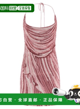 BALMAIN 女士连衣裙 FF1R2470PC96OAA AW2025 粉红色