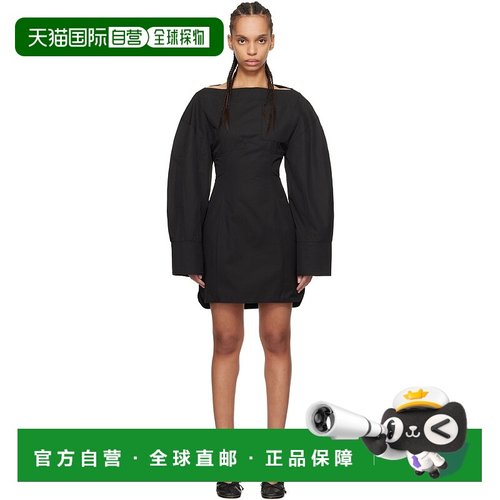 1h可退 潮奢 Jacquemus 女士 黑色 La Casa 系列 The Casaco shir