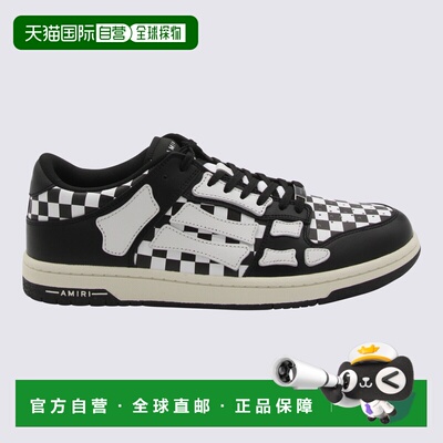 香港直邮AMIRI 男士运动鞋 AMFOSR1032BLACKWHITE【付后1h可退】