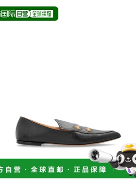 CHLOÉ 女士芭蕾乐福鞋 CH25W14RUT001 AW2025 黑色 ‘Agnes’ lea