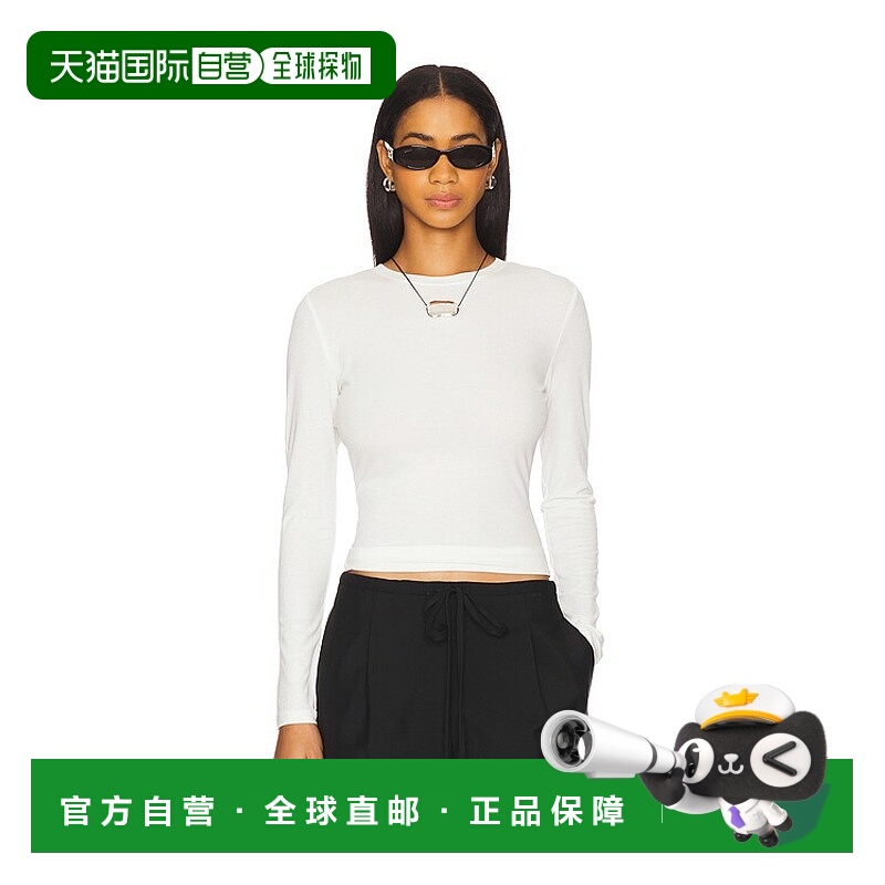 1h可退 潮奢 ANINE BING 女士 Jo 长袖 T 恤 A0810676