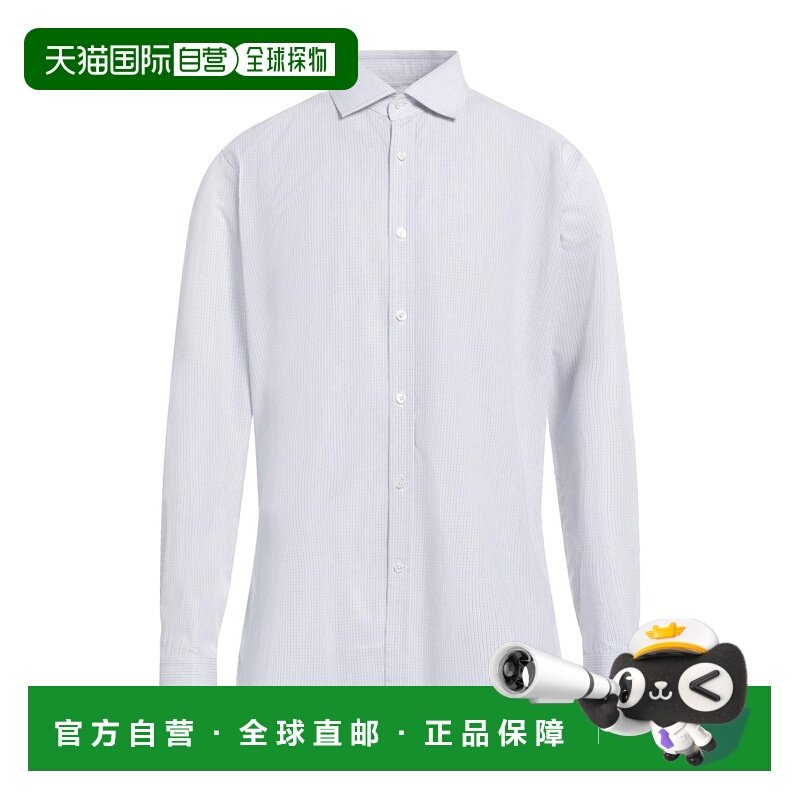 1h可退 潮奢 Dunhill 登喜路 男士 格纹衬衫 grey灰色 舒适时尚,男装,衬衫,淘宝优惠券,粉丝福利购,淘宝优惠卷