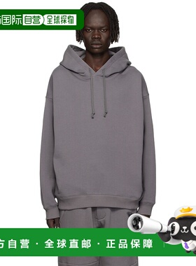 1h可退 潮奢 Y-3 男士 灰色印花连帽衫 JZ0650 colorful花色 舒适