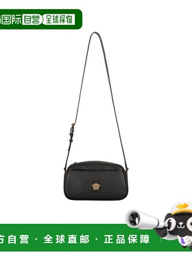 VERSACE 女士斜挎包 1014248DVIT2T1B00V AW2023 黑色单肩包