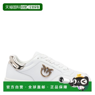 AW2025 SS0077P108ZHC 白色 Mandy Sneakers PINKO 女士休闲鞋