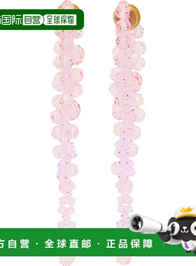 1h可退 潮奢 Simone Rocha 蒙娜 罗莎 女士 粉色 Double Pierce T