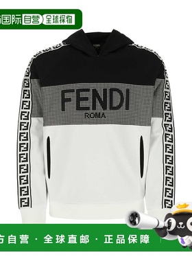 FENDI 男士卫衣 FAF661AL48F0J8Z AW2023 黑色