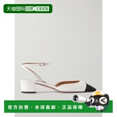 潮奢 Flirt AQUAZZURA 1h可退 女士 French 罗缎边皮质玛丽珍