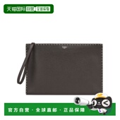 男士 黑色 卡包 FENDI 7N0134AP3BF1RXY SS2025 Selleria 中号扁平