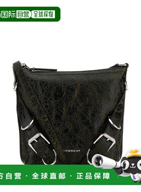 GIVENCHY 男士斜挎包 BKU04MK1TY003 AW2024 黑色 小号Voyou斜挎