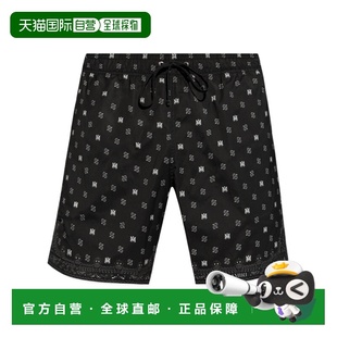 AMSWTK1016001 泳装 AW2024 黑色 AMIRI 松紧腰泳裤 男士