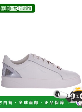 PINKO 女士运动鞋 SS0131P001ZX0 SS2026 白色 系带低帮运动鞋