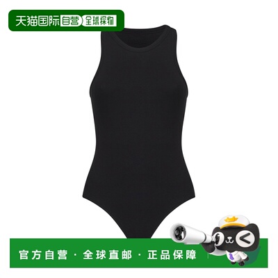 ALAIA 女士连体衣 AA9B0382J085B995 SS2026 黑色 无袖连体衣