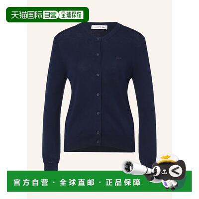 LACOSTE 女士针织衫 100314505317000 CO 蓝色 Cardigan