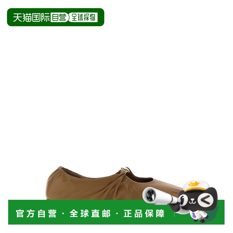 1h可退 LOEWE 女士芭蕾乐福鞋 L815466X46OAK AW2025 棕色