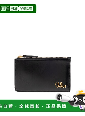 CHLOÉ 女士钱包 CH25SP481O16001 SS2025 黑色 Card holder