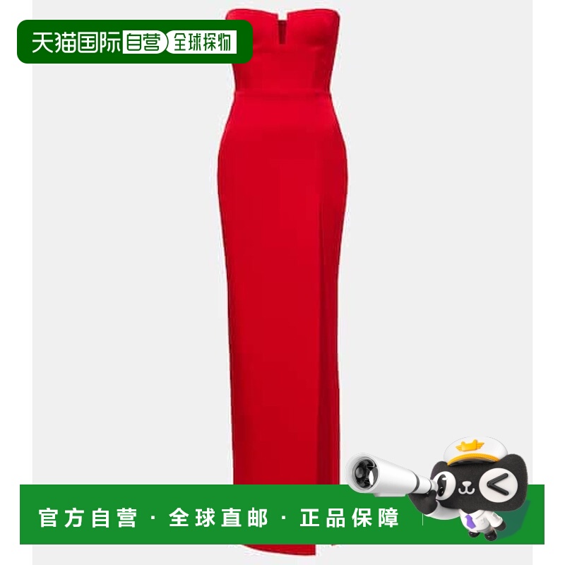 1h可退 潮奢 ALEX PERRY 女士 Crêpe 缎面抹胸礼服