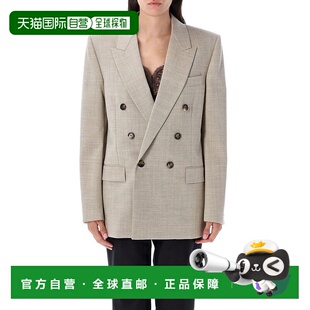 Laurent Saint 圣罗兰 女士 雙排扣西裝外 1h可退 Cassandre 潮奢