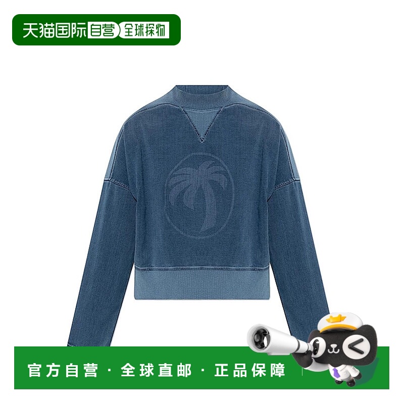 PALM ANGELS女士卫衣PWBA053S25FABB0014940BLU