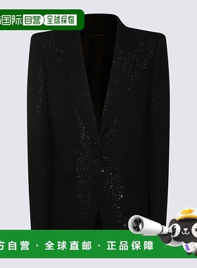 1h可退 TOM FORD 女士西服 GI3054FAX1629LB999 AW2025 黑色外套