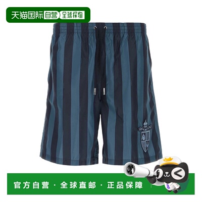 FENDI 男士沙滩裤 FXB134AU8MF1PMG CO 花色 Printed polyester s