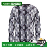 潮奢 舒适时尚 armani 男士 1h可退 purple紫色 阿玛尼 毛衣