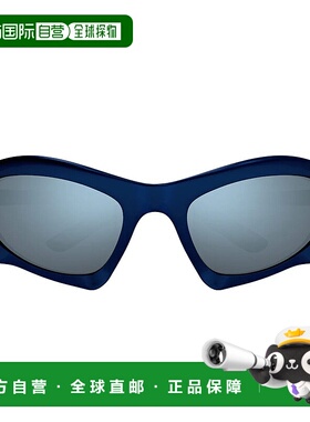 BALENCIAGA 女士太阳镜 BB0229S006-1 SS2024 蓝色
