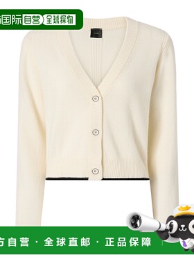 PINKO 女士针织衫 105447A2Q9Z13 AW2025 白色 `Stromboli` Cardi