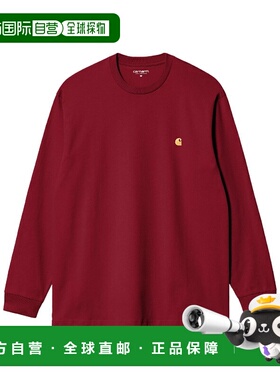 CARHARTT WIP 男士T恤 I02639230QXX AW2025 红色长袖