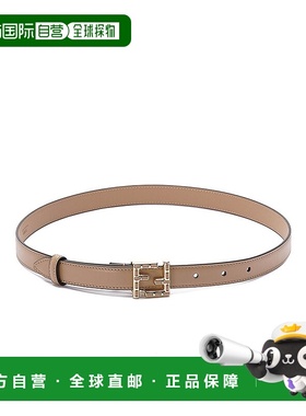 FENDI 女士腰带 8C0648ASUPF0QVK AW2024 花色徽标钉扣皮带 腰带