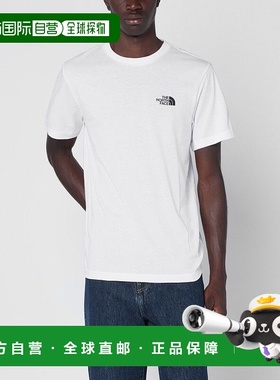 1h可退 潮奢 the north face 北面 男士 白色简约圆顶T恤 NF0A87N