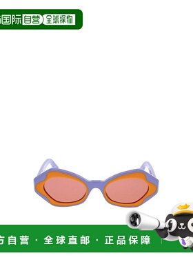 MARNI 女士眼镜 UNLAHANDD7V SS2024 粉红色 几何框太阳镜