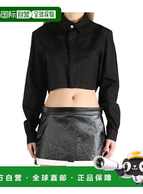 RICK OWENS 女士T恤 RP01E7240P09 SS2025 黑色