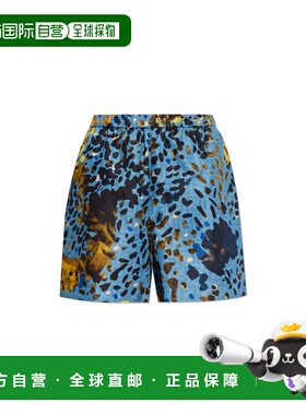 FENDI 女士短裤 FAB408AT9DF1V3Y SS2026 蓝色 'Falena' shorts