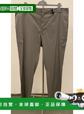 PRADA 男士休闲裤 SPG29S18212VCF0K44 SS2025 灰色直筒裤