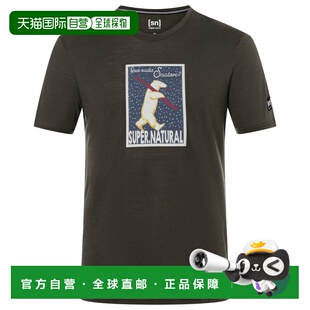 2165275BLACKINKVARIOUS T恤 SUPER.NATURAL 男士