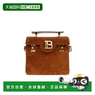BALMAIN 女士斜挎包 GN1DB526LSDL8DF SS2026 棕色 Handbag ‘B-B