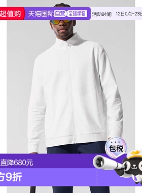 alo yoga Conquer Max Mock Neck Full Zip 舒适柔软透气休闲夹克
