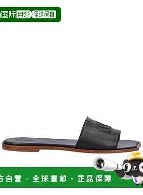 CHLOÉ 女士凉鞋 CH25A12LPI001 AW2025 黑色 Soleil 拖鞋