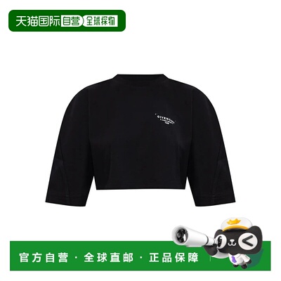 GIVENCHY 女士卫衣 BW70FKP75N001 AW2025 黑色