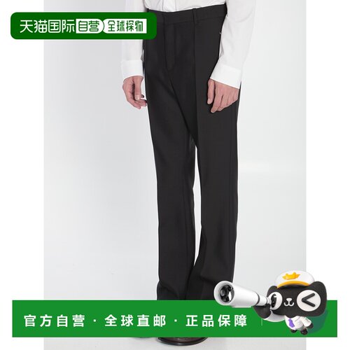LOEWE 男士休闲裤 H526Y04WHD1100阔腿裤西装裤直筒裤