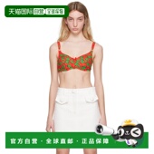 潮奢 文胸 Moschino 女士 1h可退 Cherry 莫斯奇诺 红色 231EA140