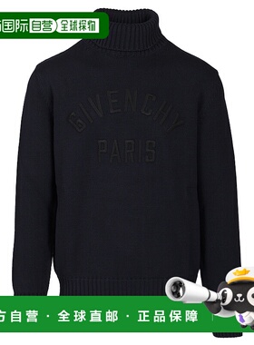 GIVENCHY 男士针织衫 BM90VZ4YNM499 AW2025 蓝色 TURTLENECK SWE