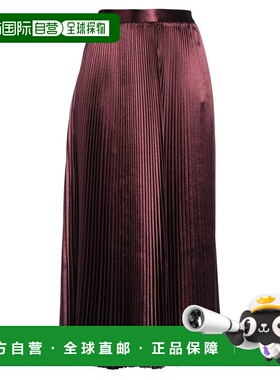 潮奢 ULLA JOHNSON 女士 长款半身裙 purple紫色 舒适时尚