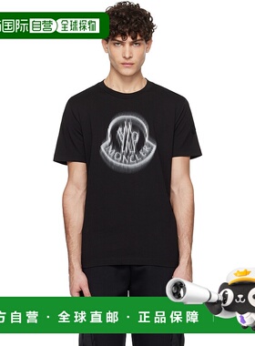 1h可退 潮奢 Moncler 盟可睐 男士 黑色 SS T 恤 K10918C0000489A