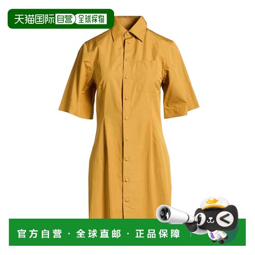 Ami Paris 女士 夏装连衣裙 yellow黄色 舒适时尚