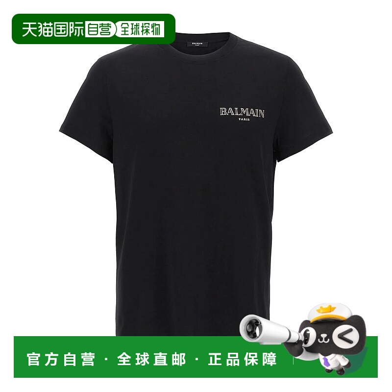 BALMAIN男士T恤EH1EF000GD84EAD-1新款短袖男装