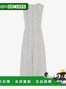 1h可退 潮奢 Fendi 芬迪 女士 白色丝绸连衣裙 FDD301AUOL